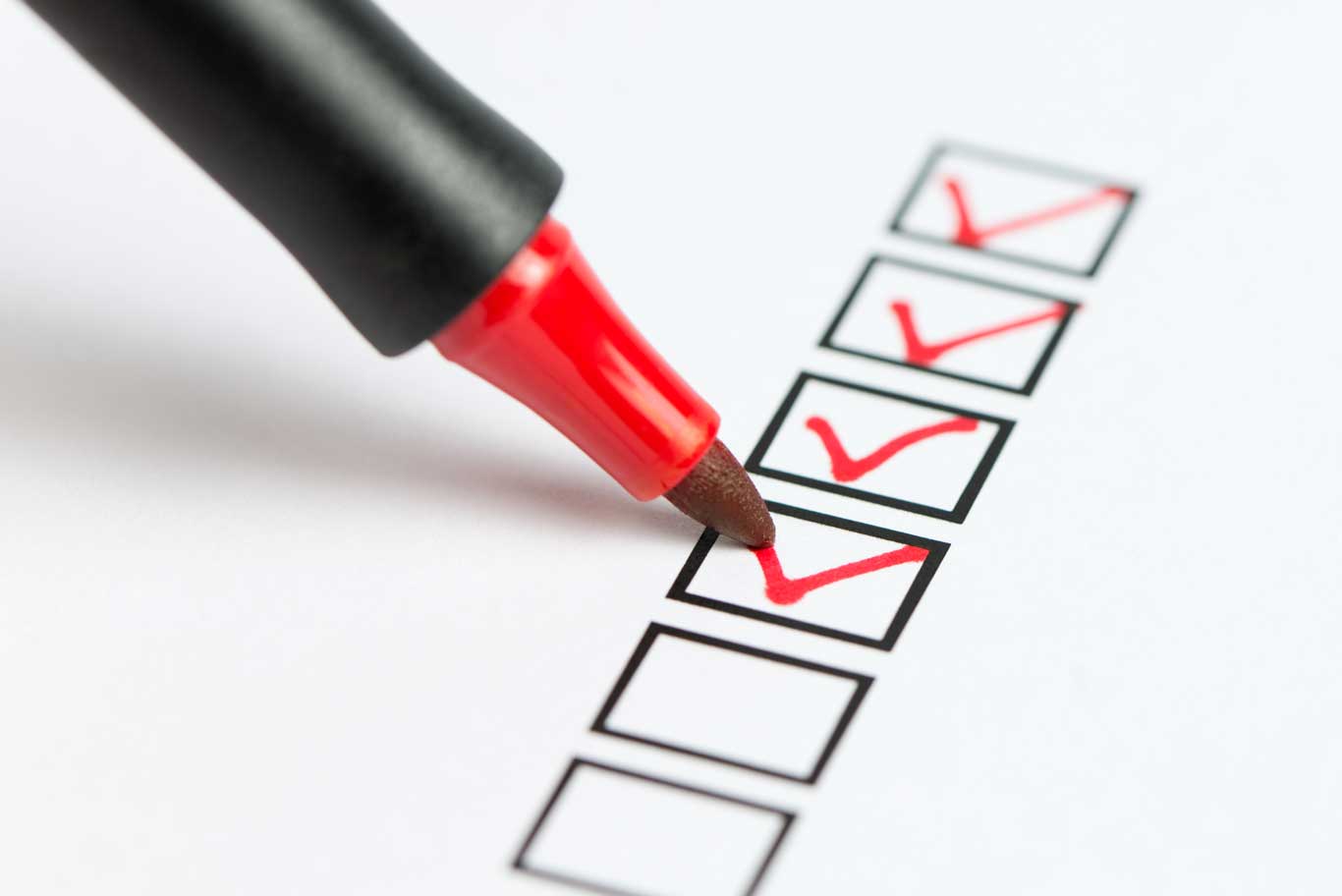 A general checklist, representing a winter home maintenance checklist